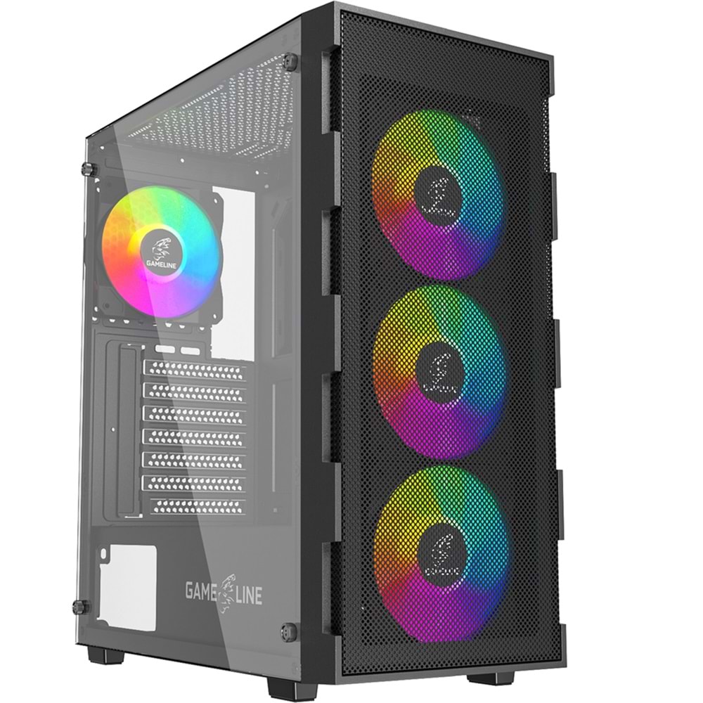 Gameline PRO-X6 i7-12700F 16GB DDR4 1TB M.2 Nvme RTX4060 8GB Oyuncu Masaüstü Bilgisayar