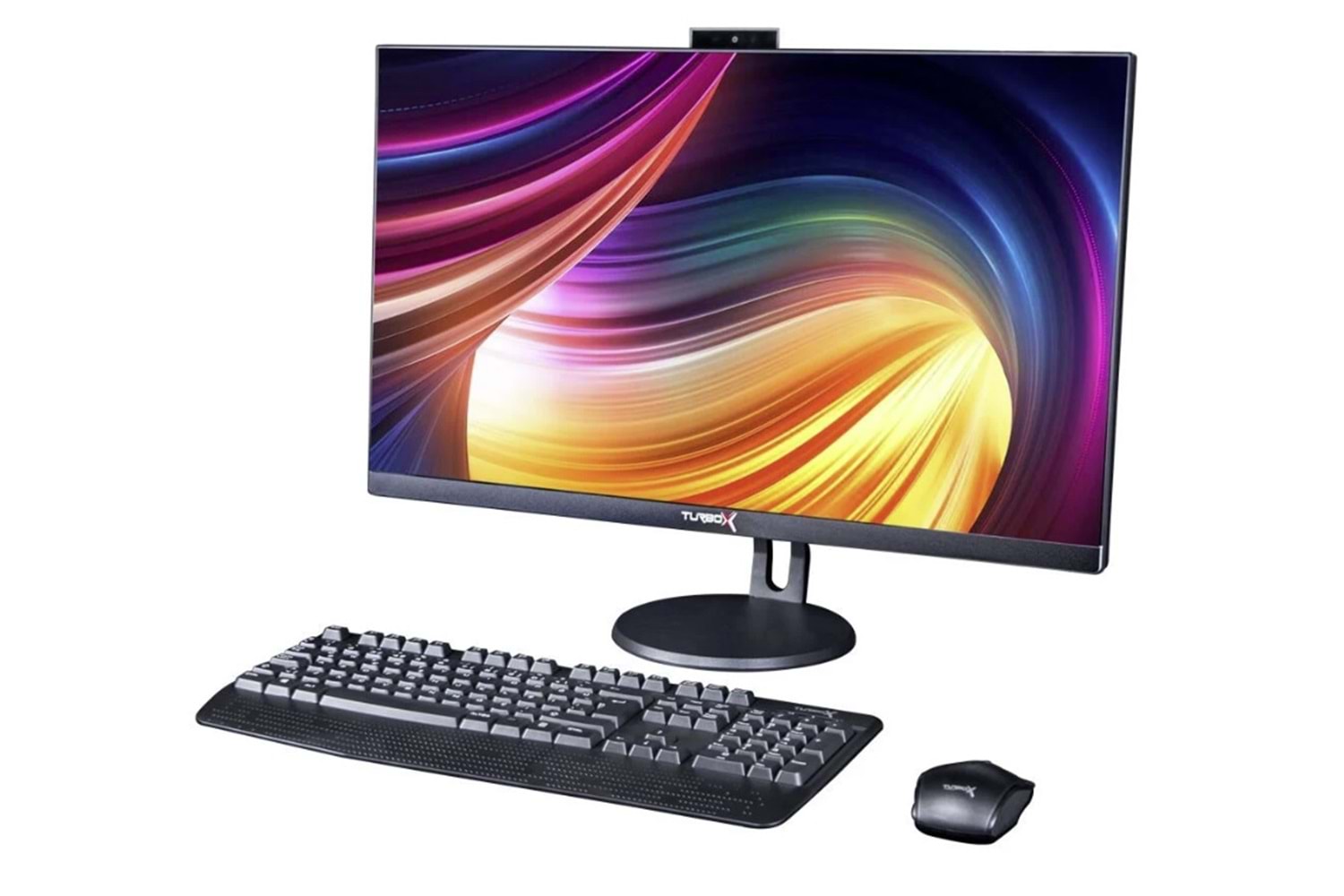 Turbox TAx726 i5 12400 16GB Ram 512GB M.2 NVMe SSD 27'' Bluetooth Webcam Siyah All In One Bilgisayar