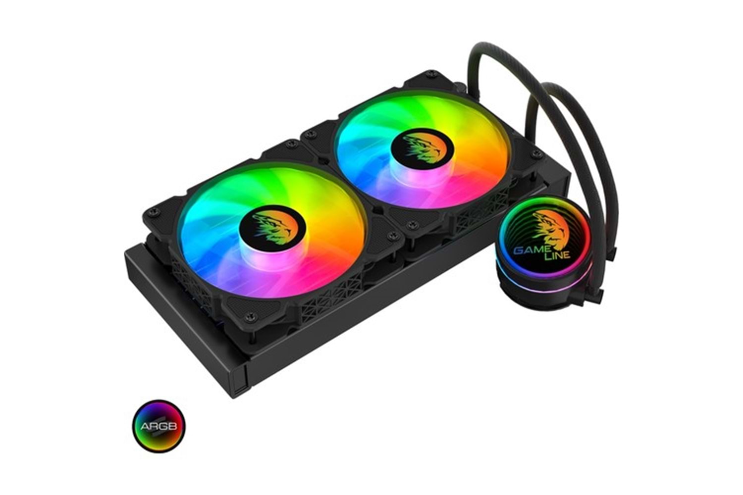 COOL-240 - Gameline COOL-240 ARGB Fanlı 240mm Sıvı Soğutma Sistemi Intel & AMD Uyumlu