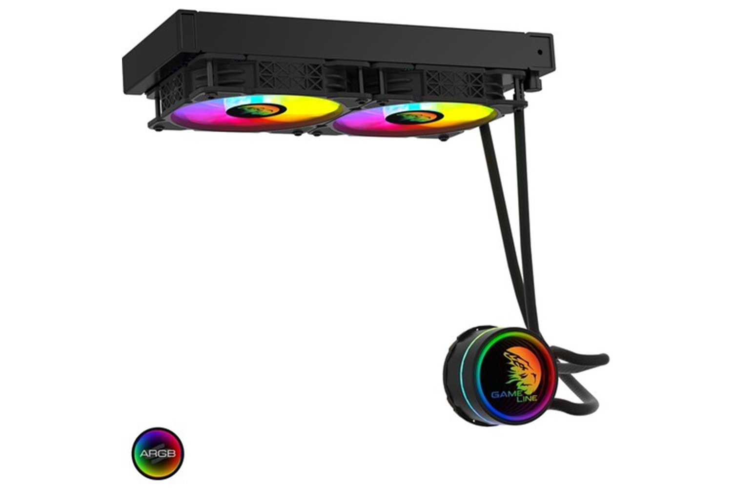 COOL-240 - Gameline COOL-240 ARGB Fanlı 240mm Sıvı Soğutma Sistemi Intel & AMD Uyumlu