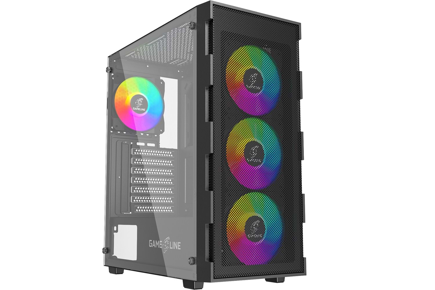 Gameline PRO-X16 Ryzen 5 7500F 32GB DDR5 1TB M.2 Nvme RTX3060 12GB Oyuncu Masaüstü Bilgisayar