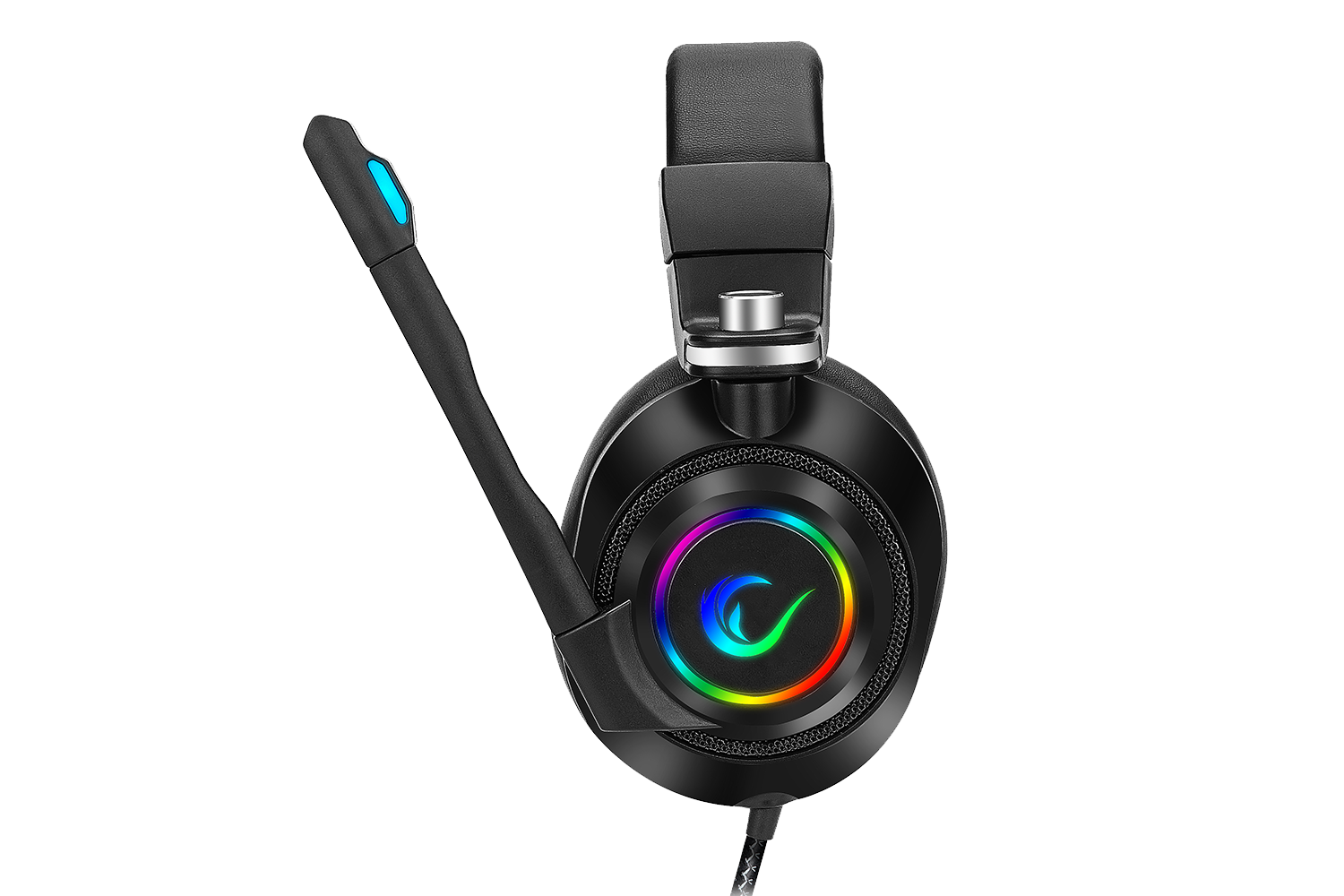 Rampage RM-K20 Amaze USB Gaming Kafa Bantlı 7.1 Noice Cancelling Mic RGB Oyuncu Mikrofonlu Kulaklık