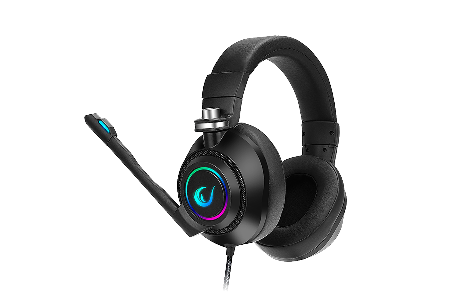 Rampage RM-K20 Amaze USB Gaming Kafa Bantlı 7.1 Noice Cancelling Mic RGB Oyuncu Mikrofonlu Kulaklık