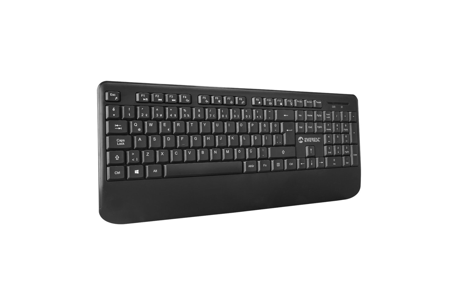 Everest KM-6176 Kablosuz Siyah Combo Q Multimedia Klavye ve Mouse Set