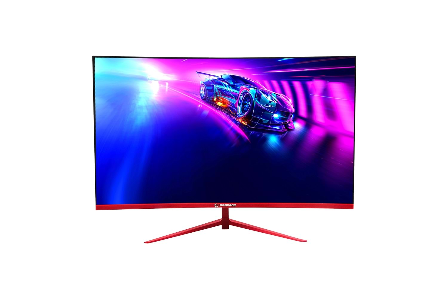 Rampage RM-755 75Hz 1ms (HDMI+VGA) Full HD 27'' Slice Curved Siyah A+ Çerçevesiz Monitör
