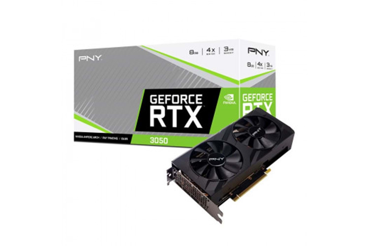 PNY RTX 3050 VERTO 8GB GDDR6 128 Bit