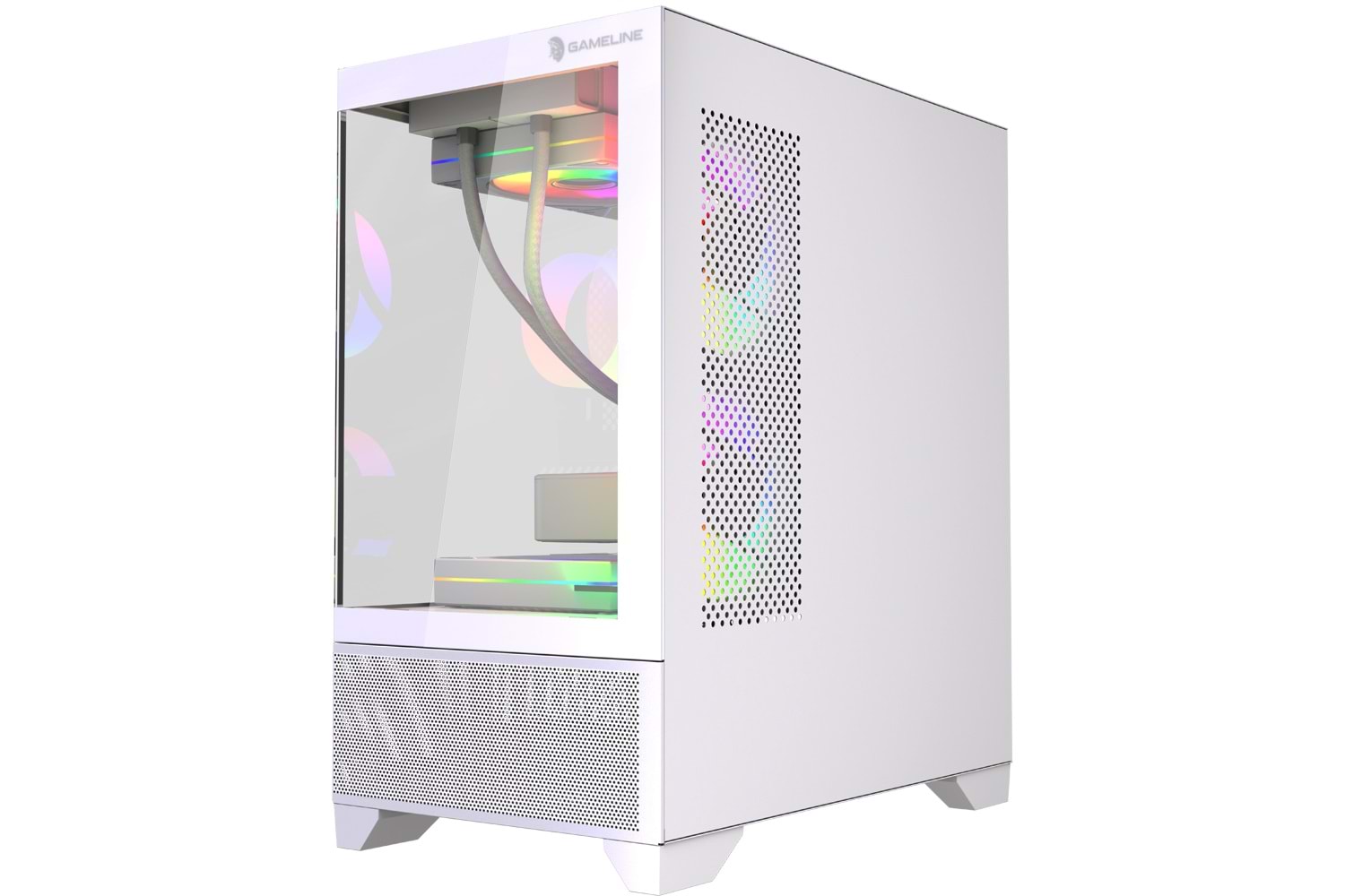 Gameline Armor V4 3x Rgb Fan Temperli Cam USB 3.0 Gaming Bilgisayar Kasası