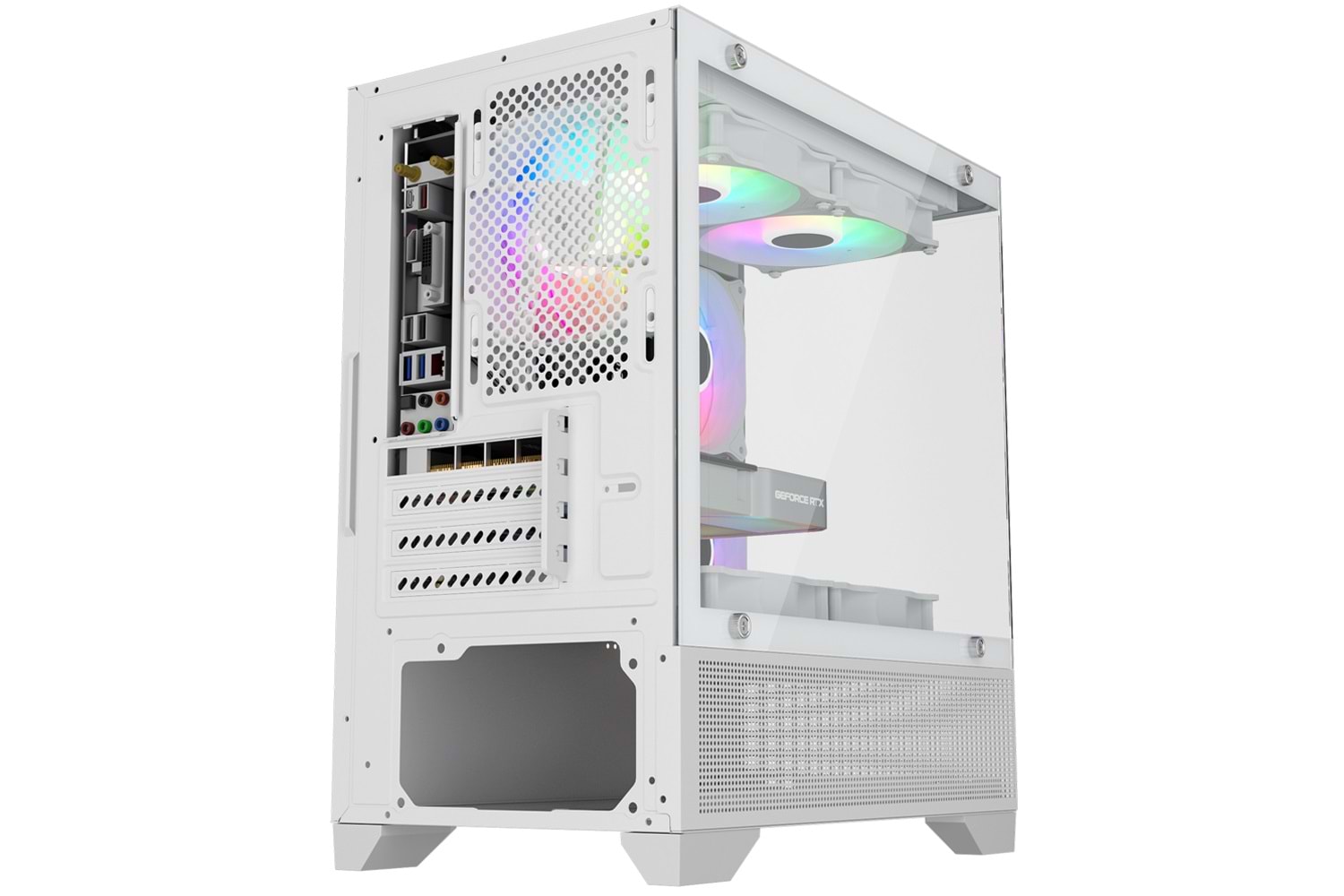 Gameline Armor V2 5x F-Rgb Fan Temperli Cam USB 3.0 Gaming Bilgisayar Kasası