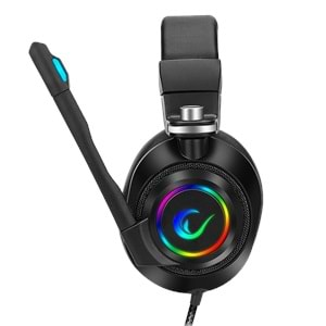 Rampage RM-K20 Amaze USB Gaming Kafa Bantlı 7.1 Noice Cancelling Mic RGB Oyuncu Mikrofonlu Kulaklık