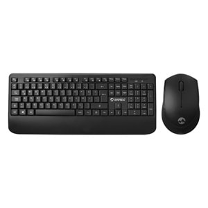 Everest KM-6176 Kablosuz Siyah Combo Q Multimedia Klavye ve Mouse Set