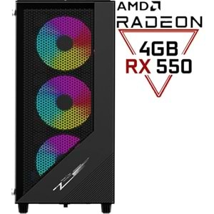 RX02 Ryzen 5 5500 16GB Ddr4 500GB SSD RX550 4gb Masaüstü Oyuncu Bilgisayar