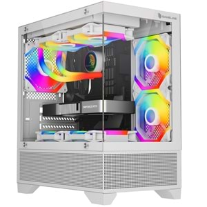 Gameline Armor V4 3x Rgb Fan Temperli Cam USB 3.0 Gaming Bilgisayar Kasası