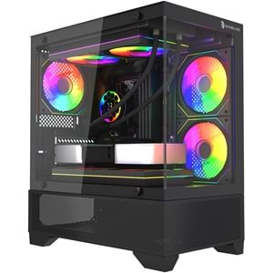Gameline Armor V3 3x Rgb Fan Temperli Cam USB 3.0 Gaming Bilgisayar Kasası