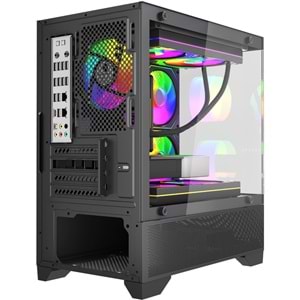 Gameline Armor V3 3x Rgb Fan Temperli Cam USB 3.0 Gaming Bilgisayar Kasası