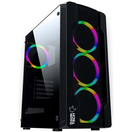 GAMETECH COLDER RAINBOW 4X120MM FAN GAMING OYUNCU KASASI