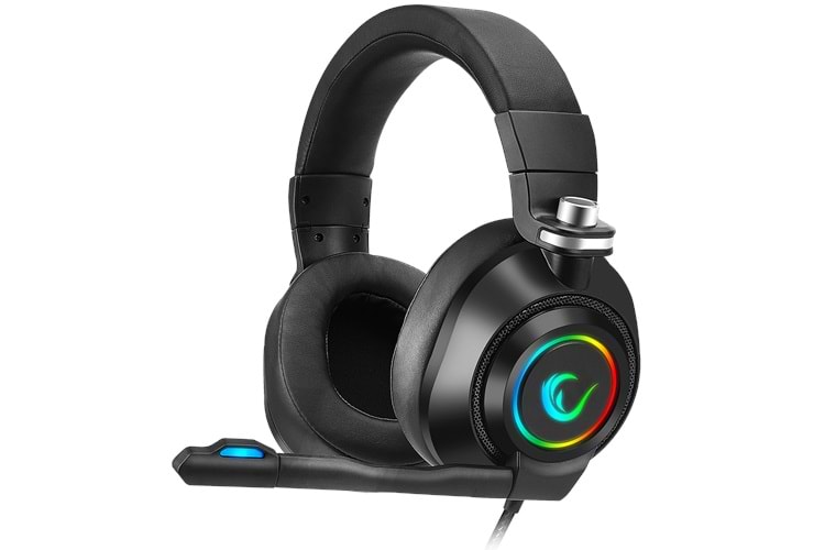 Rampage RM-K20 Amaze USB Gaming Kafa Bantlı 7.1 Noice Cancelling Mic RGB Oyuncu Mikrofonlu Kulaklık