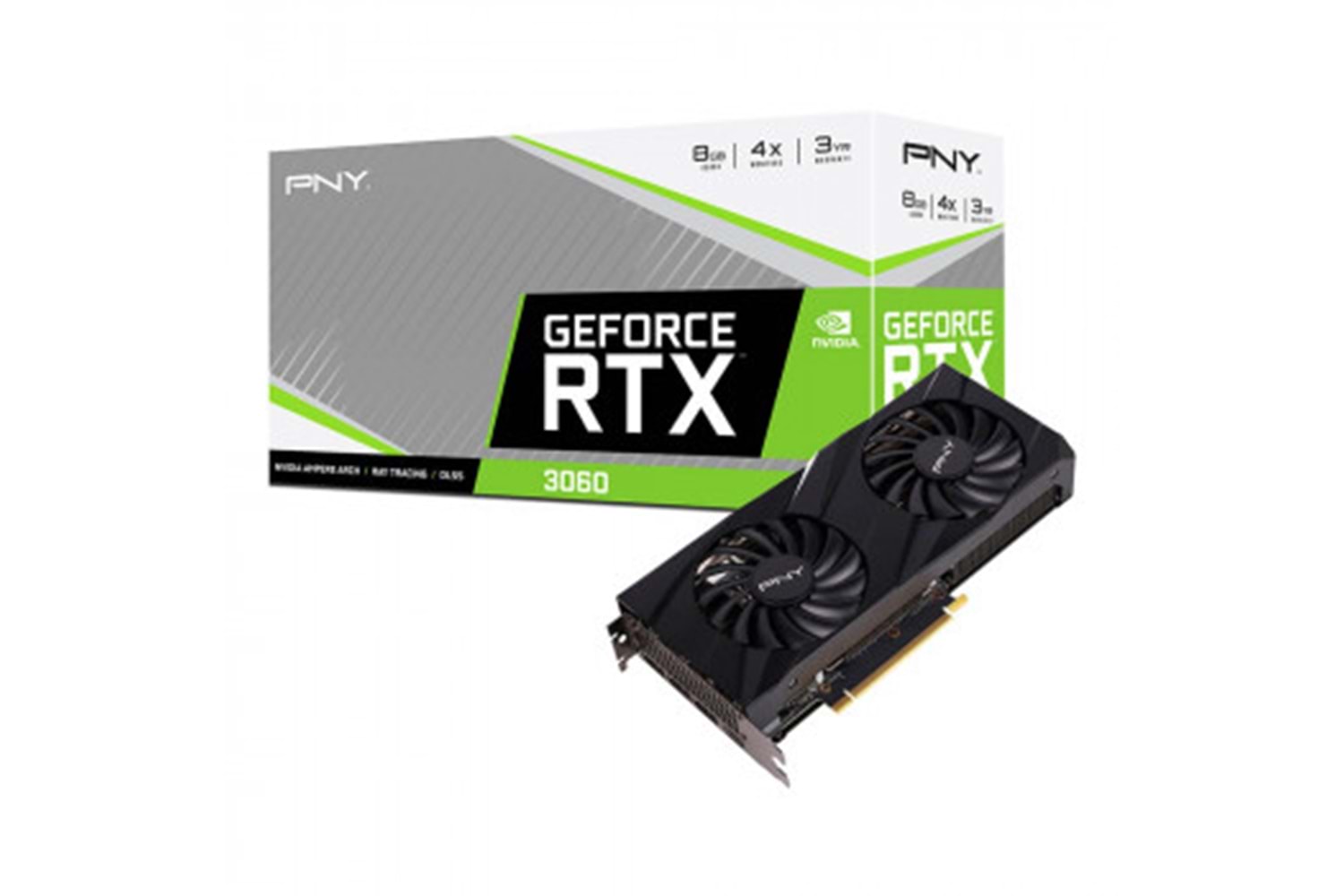 PNY RTX 3060 VERTO 8GB GDDR6 128 Bit